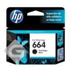 Tinta Hp F6V29AL (664) Negro 120 Páginas - Imagen 2