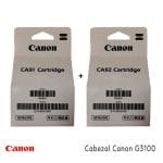 Cabezal Canon G3100 CA91 & CA92 Negro & Tricolor Original