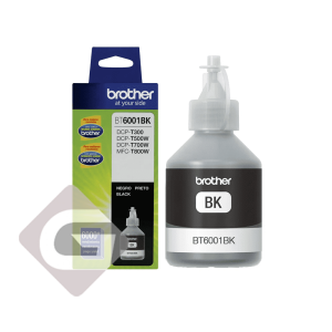 Tinta Brother BT6001BK Negro 108.0ml, Compatibilidad: Impresora Brother DCP-T300, DCP-T500W, DCP-T700W, MFC-T800W, MFC-T900DW, Rendimiento 6,000 Páginas