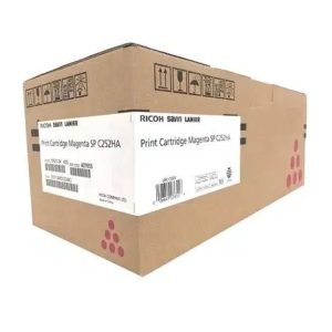 Toner Ricoh 407655 Magenta compatibilidad Ricoh Sp C252dn, C252sf, C262dnw, C262sfnw, rendimiento 6,000 Páginas | Delivery todo Lima | Envio Provincia