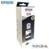 Botella De Tinta Epson T534120 534 Negro 120 ml