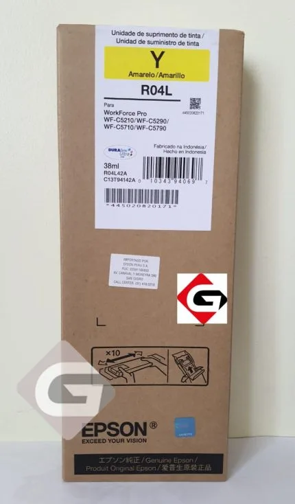 TINTA EPSON T941420 WF-C5210/ 5290/ 5710/ 5790 (R04L) YELLOW