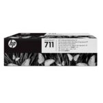 Cabezal Hp 711 C1Q10A Original Negro Y Tricolor, Para Impresora Hp Designjet T120, T125, T130, T520, T525, T530. Rendimiento 200.000 Paginas