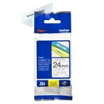 Cinta Brother Tze-151 1" (24 Mm) Negro Sobre Claro