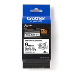 Cinta Brother Tze-S221 Negro Sobre Blanco 3/8 "(9mm) Industrial