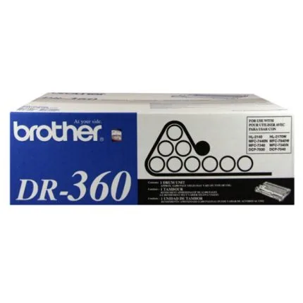 Tambor Brother DR-360 Negro 12,000 Páginas