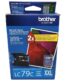 Tinta Brother LC79C Cyan, Compatibilidad Impresora Brother MFC-J5910DW / MFC-J6510DW / MFC-J6710DW / MFC-J6910dw, Rendimiento 1,200 Páginas