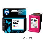 Tinta Hp 667 3YM78AL Tricolor 100 Páginas