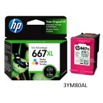 Tinta Hp 667XL 3YM80AL Tricolor 330 Páginas