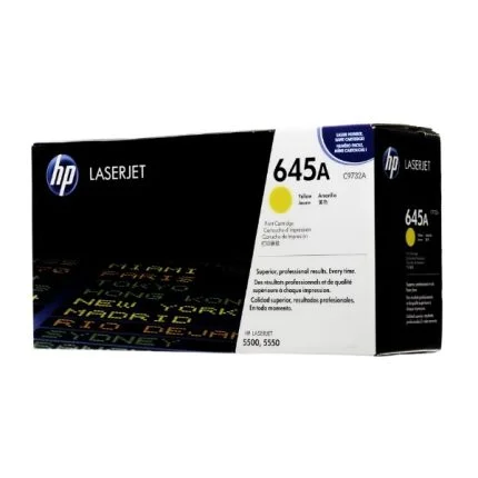 Tóner Hp 645A C9732A Yellow L.j. 5500/5550
