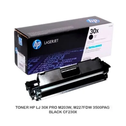 Toner Hp CF230X (30X) L.J. P M203dw Negro 3.500 Pg