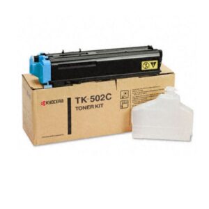 Toner Kyocera TK-502C Color Cian, Para Impresora Kyocera FS-C5016 / Kyocera FS-C5016N, Rendimiento 8,000 Páginas | Envios A Nivel Nacional – Perú