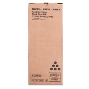 Toner Ricoh 841357 Negro, Compatibilidad con Impresora Ricoh Aficio MP C6501SP, MP C7501SP, Lanier LD365C, LD375C, Savin C9065, Savin C9075 | 43.200 Páginas