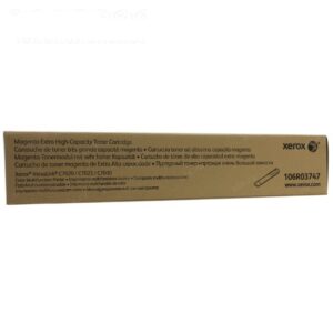 Toner Xerox 106R03747 Color Magenta, Para Impresora Xerox Versalink C7020 / Versalink C7025 / Versalink C7030, Rendimiento 16,500 Páginas